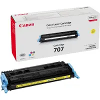 Canon 707Y toner cartridge geel (origineel)