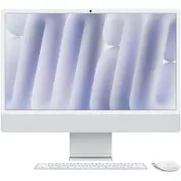 Apple iMac 24 inch M4 (10 core CPU/10 core GPU) 16GB/256GB Zilver QWERTY