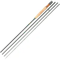 Mikado Fly Mlx Trout Fly Fishing Rod Zwart 2.74 m / Line 5