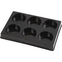 Packlinq Waterverf palet, d 44 mm, afm 11x16 cm, zwart, 1 stuk