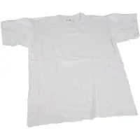 Packlinq T-shirts, B: 55 cm, afm large, ronde hals, 145 gr, wit, 1 stuk