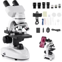 Vevor binoculaire microscoop voor volwassenen