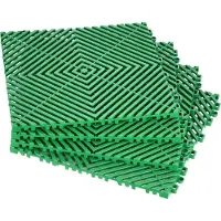 Vevor Interlocking Drainage Mat Douchemat 31 x 31 cm Modulaire Interlocking Vloermatten
