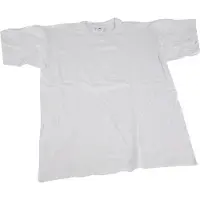 Packlinq T-shirts, B: 40 cm, afm 7-8 jaar, ronde hals, 145 gr, wit, 1 stuk