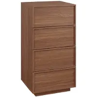 Sweeek - Ladekast houtlook met 4 lades 48cm - kuba