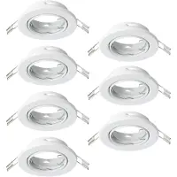 Eglo Agulo inbouwspot - 7x - Ø86 - GU10 - Wit