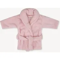 Dreamhouse Coral Fleece Badjas – 1‑2 jaar – Poeder Roze