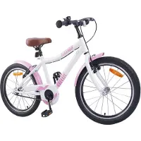vidaXL Kinderfiets 24 Inch voor 8-12 jaar oud Licht Roze