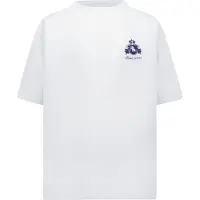 Cars T-shirt met backprint wit Jongens Viscose Ronde hals Backprint - maat 128