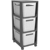 Rotho Brisen - design ladekast 3 lades 16 L - wit