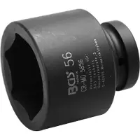 Bgs Dopsleutel + dopmoer, Power Socket Zeskant Aandrijving Vierkant 25 mm (1") SW 56 mm (56 mm)