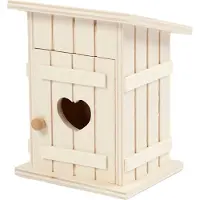 Packlinq Toilethuis, L: 8 cm, B: 6,5 cm, 1 stuk