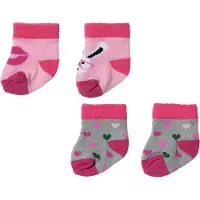 Zapf BABY born sokken - poppenaccessoire set met 2 paar sokken.