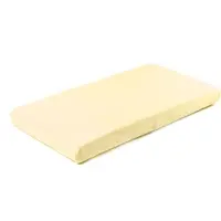 Caretero - Jersey Kussensloop - Geel 120X60