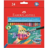 Faber-Castell aquarelpotlood - etui 24 stuks + penseel - FC-114425