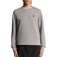 Lyle & Scott Heren Truien & Vesten Crew Neck Sweatshirt - Taupe - Maat XL
