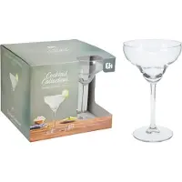 Excellent houseware Cocktailglazenset 4-dlg Margarita 300ml Transparant transparant Glas Excellent