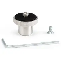 Manfrotto 1/4 anti-slip adapter (Statiefadapter), Statief accessoires, Zilver