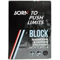 Born Block Magnesium & Caffeine Strawberry & Lemon 64 Gr
