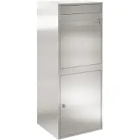 vidaXL Pakket Inwerpkoker Zilver 47,5 x 38 x 59 cm Roestvrij staal