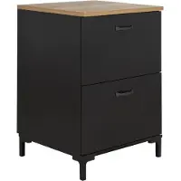Gami Keukenkast Manchester In Helvezia Oak-Design | 60 X 60 X 86 Cm - Gautier - - Keuken Onderkast - Zwart - MDF