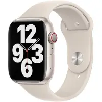 Apple Sport Band voor de Watch | 44/45/46/49 mm - Maat S/M - Starlight