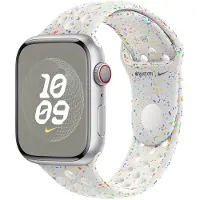 Apple Nike Sport Band voor de Watch | 38/40/41/42 mm - Maat M/L - Pure Platinum