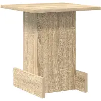 vidaXL Bijzettafel Sonoma Eik 35,5 x 35 x 40 cm Bewerkt hout