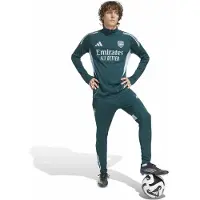 Adidas Arsenal Trainingspak 1/4-Zip 2025-2026 Donkergroen Grijs