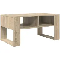 vidaXL Salontafel Sonoma-eik, 92 x 53 x 45 cm, houtvezel