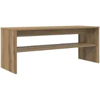 vidaXL TV-meubels, 100 x 35 x 40 cm, houtvezel, artisan-eikenhout