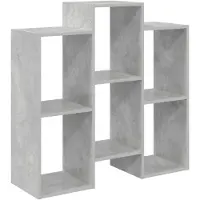 vidaXL Dressoir Beton Grijs 90 x 30 x 90 cm