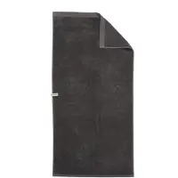 Vtwonen - Soft Embrace - Badhanddoek - 50x100 cm - Antraciet