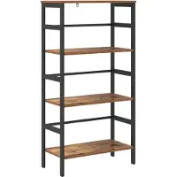 vidaXL Boekenplank 3-laags 40 x 29.5 x 115 cm Bewerkt hout Oud Hout