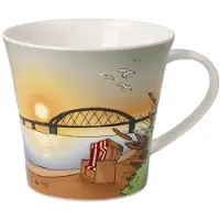 Goebel - Scandic Home | Koffie / Thee Mok Seaview | Beker - porselein - 350ml - 2 stuks
