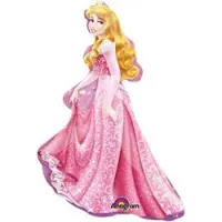 Amscan - Disney - Kleine folie ballon - Doornroosje - 33Cm - Leeg - 1 Stuks.