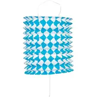 We Fiesta Wefiesta - Oktoberfest Bavarian Lampion recht (16 cm) - Lampion sint maarten - lampionnen - Sint maarten optocht - lampionnen papier