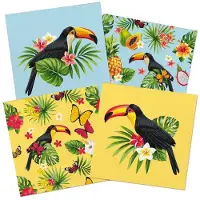 Folat - Servetten - Tropische Toekan 33x33 cm (20 stuks)