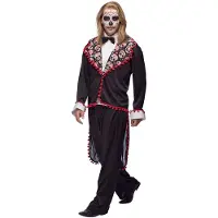 Boland - Kostuum Señor Esqueleto (50/52) - Volwassenen - Day of the dead - Skelet - Halloween - Cosplay - Themafeest