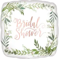 Amscan - Rechthoekige aluminium Bridal Shower ballon - Decoratie > Ballonnen