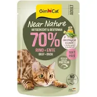 GimCat Kattenvoer Near Nature Rund & Eend 85 Gr