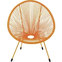 Kare design Tuinfauteuil Acapulco Mono oranje