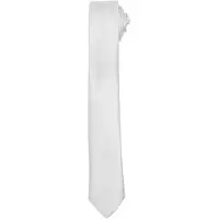 Premier Unisex Slanke Stropdas Volwassenen (Zilver)