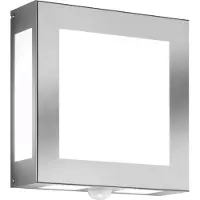 CMD Buitenwandlamp Legendo, roestvrij staal met sensor LEGENDO, alu / grijs / zink, Roestvrij staal, Modern