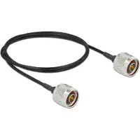 DeLOCK Antenna Cable N plug to N plug LMR/CFD100 1 m low loss