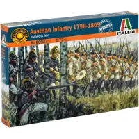 Wittmax Modelbouwpakket Militaire voertuigen - 6093 Oostenrijkse Infanterie 1798-1805 - Napoleontische Oorlogen - 48 Figuren Plastic - 1:72 - Modelbouw
