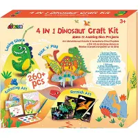 Avenir Activity Kit - Dinosaurus Set - 4 In 1 - 3 Jaar
