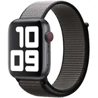 Apple Watch 44 mm Nylon Sport Loop Horlogeband Anchor Gray