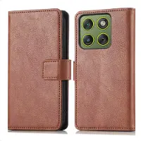 IMoshion Luxe Bookcase voor de Motorola Edge 70 - Bruin