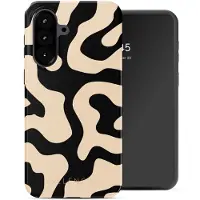 Selencia Vivid Backcover voor de Samsung Galaxy A57 (5G) - Art Wave Black